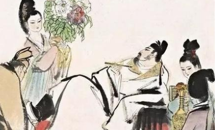 关于力士脱靴的典故是什么？该典故的内容有什么哲学？